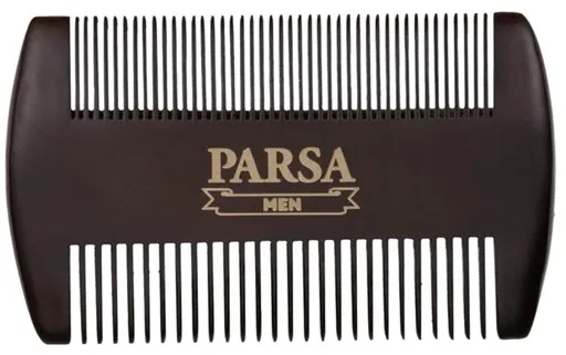 PARSA Dubbelsidig skäggkam