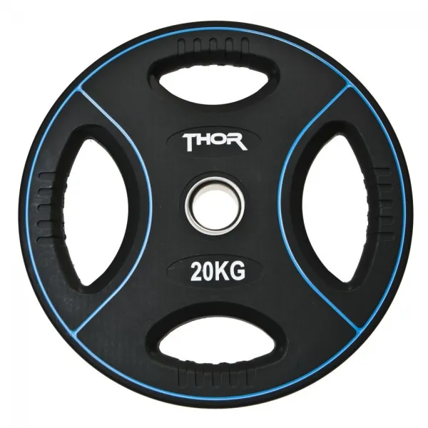 Thor Fitness Viktplatta m. Handtag 20kg (1 st)
